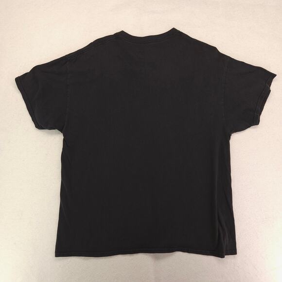 DOM Wolf Close Graphic Short Sleeve T Shirt Mens Size Extra Large XL Black - Picture 9 of 9